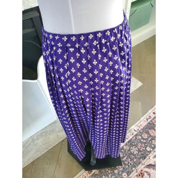 Vintage 80s fleur de lis, size 14 - Picture 9 of 13